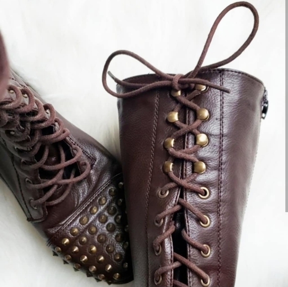 Bamboo Knee High Boots - Picture 4 of 8